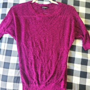 Sweater brand express color fucsia size xs